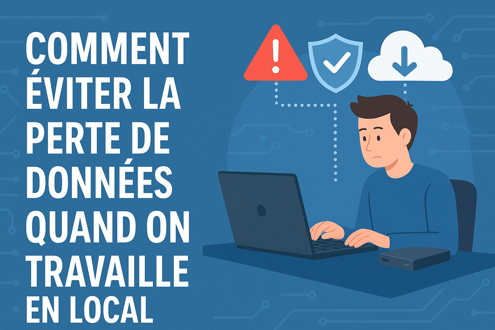 Comment éviter la perte de données lorsqu'on travaille en local Comment éviter la perte de données lorsqu'on travaille en local