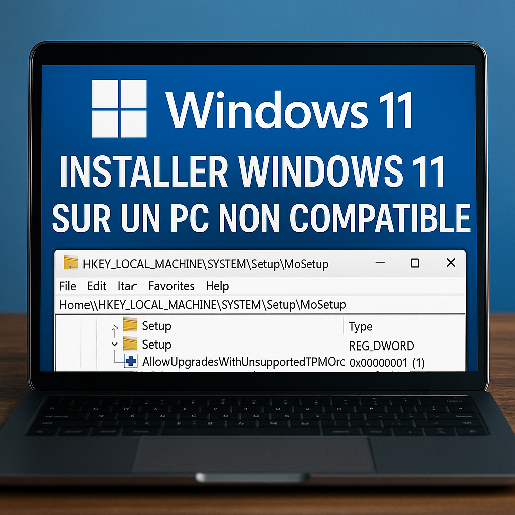 Installer Windows 11 sur un pc non compatible Installer Windows 11 sur un pc non compatible