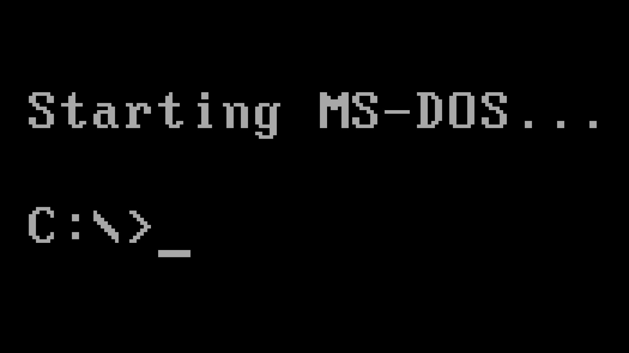 What Is Ms Dos Mode