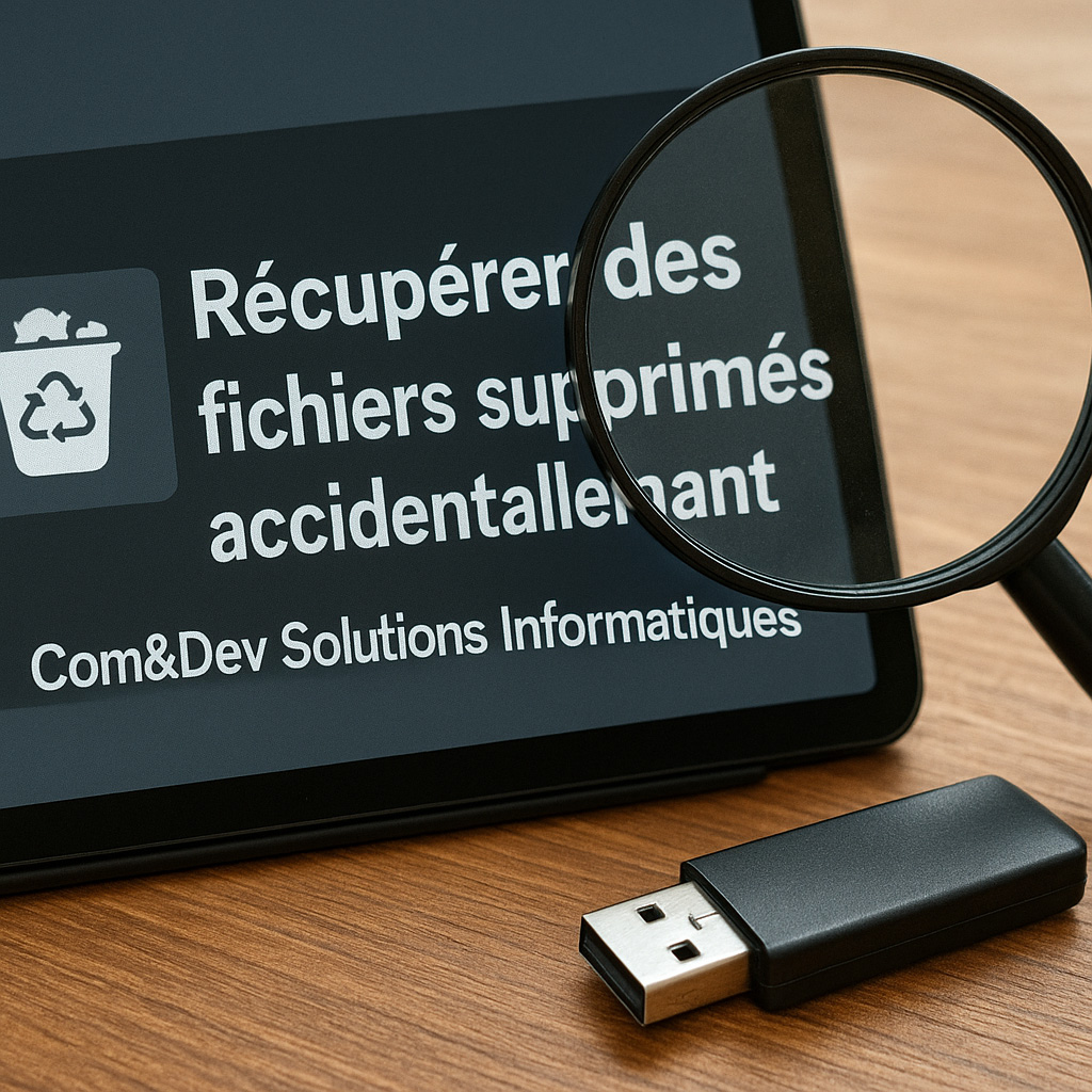 Récupérer des fichiers supprimés accidentellement Récupérer des fichiers supprimés accidentellement