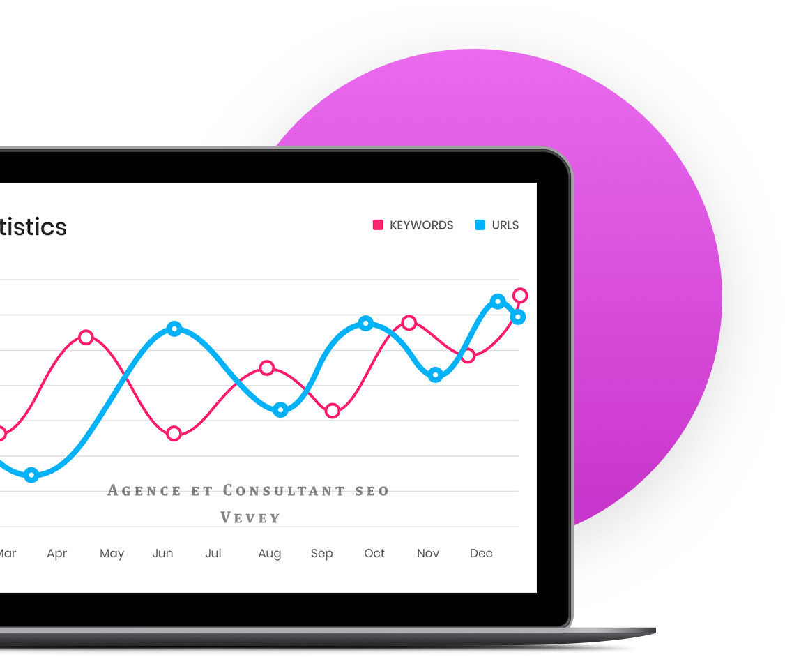 Consultant SEO accompagnant une entreprise à Vevey Expert SEO en train d’optimiser le référencement d’un site internet pour une société à Vevey
