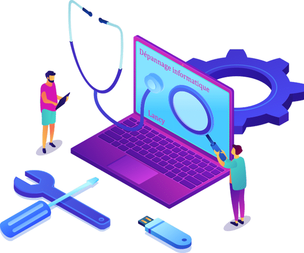 Maintenance informatique et dépannage PC et Mac à Lancy
